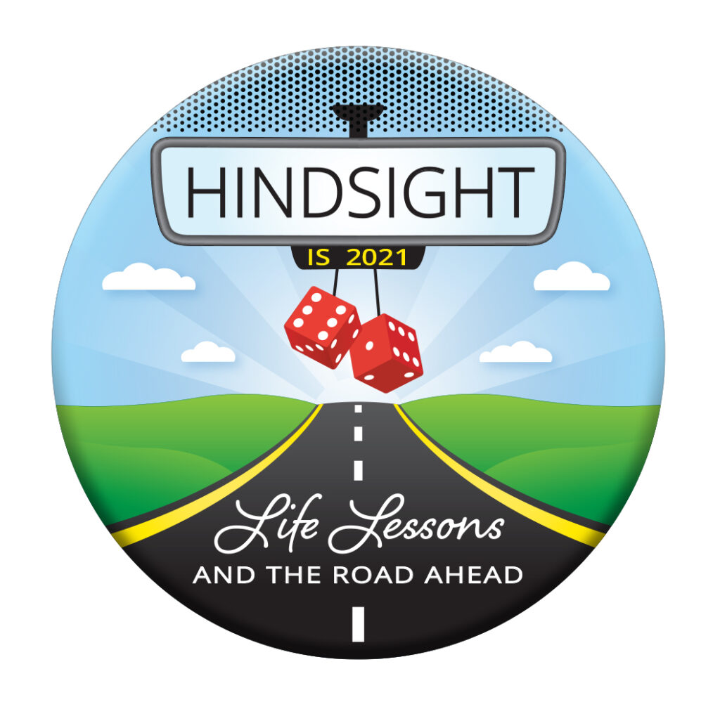 Hindsight is 2021 Logo